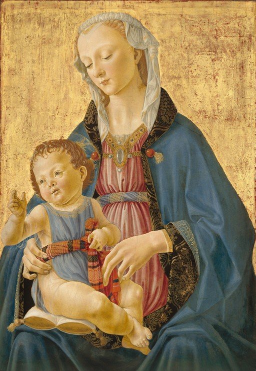 Madonna and Child with Angels