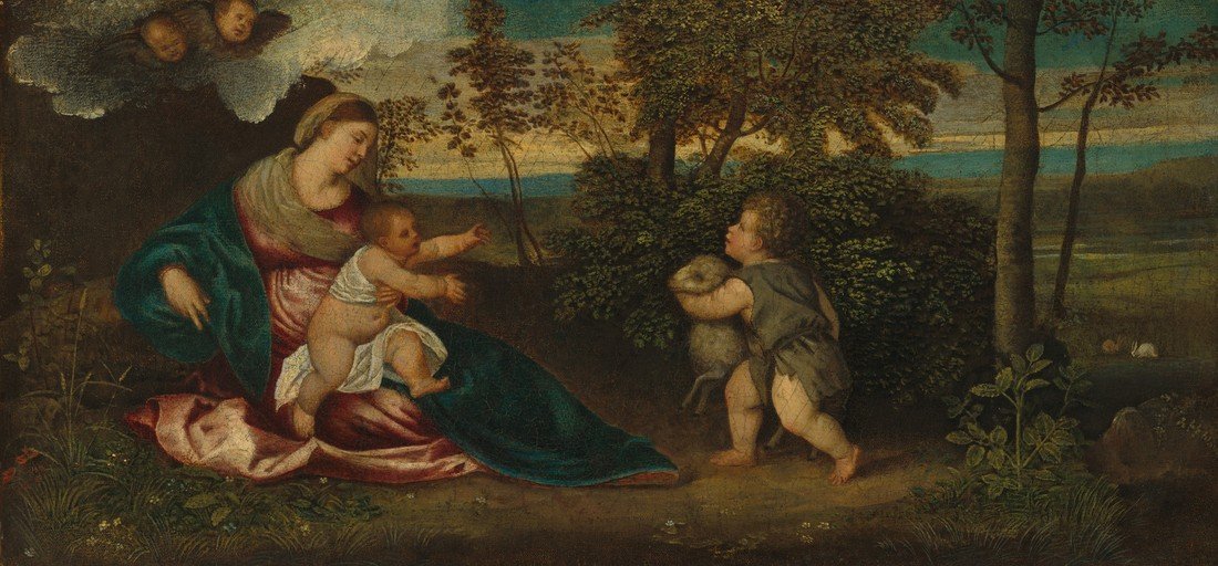 Madonna and Child with the Infant Saint John the Baptist