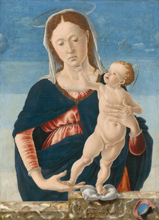 Madonna and Child with Angels by Marco Zoppo
