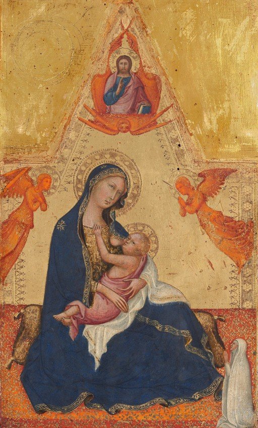 Madonna and Child with Angels and Donor