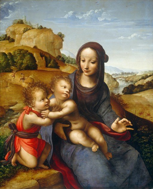 Madonna and Child with Saint John the Baptist
