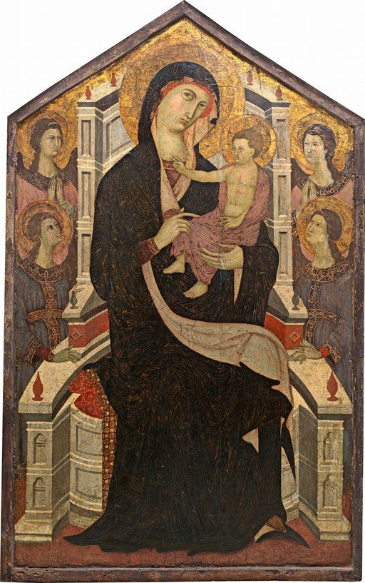 Madonna and Child with Angels