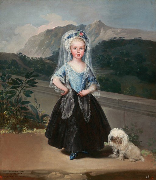 Portrait of Infanta Maria Teresa of Spain