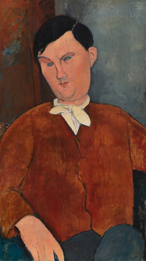 Portrait of a Man in a Red Jacket