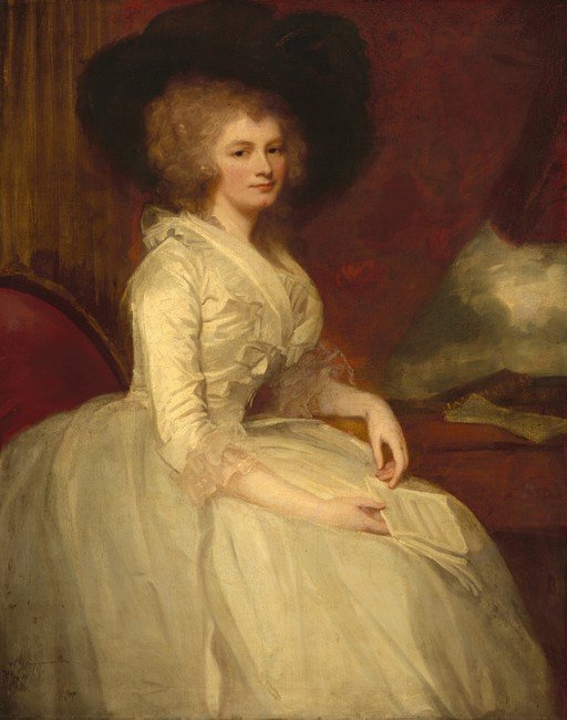 Portrait of a Lady in a Large Hat