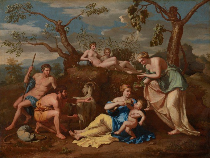 Pastoral Scene with Nymphs and Shepherds