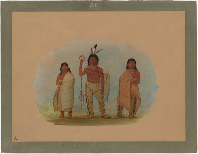 Native American Family Portrait