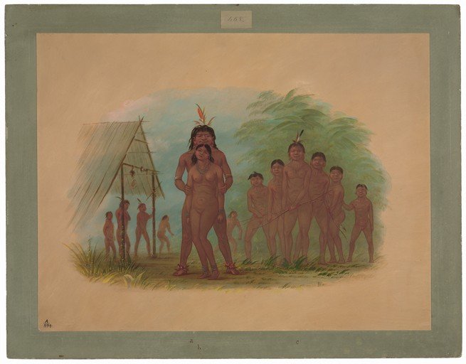 Indigenous People in a Tropical Setting