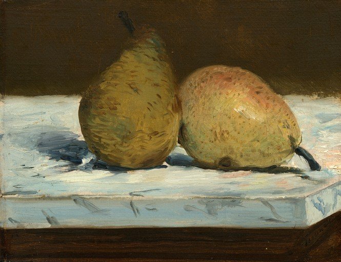 Still Life with Two Pears