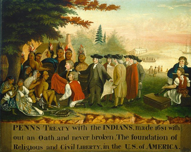 Penn's Treaty with the Indians, 1681