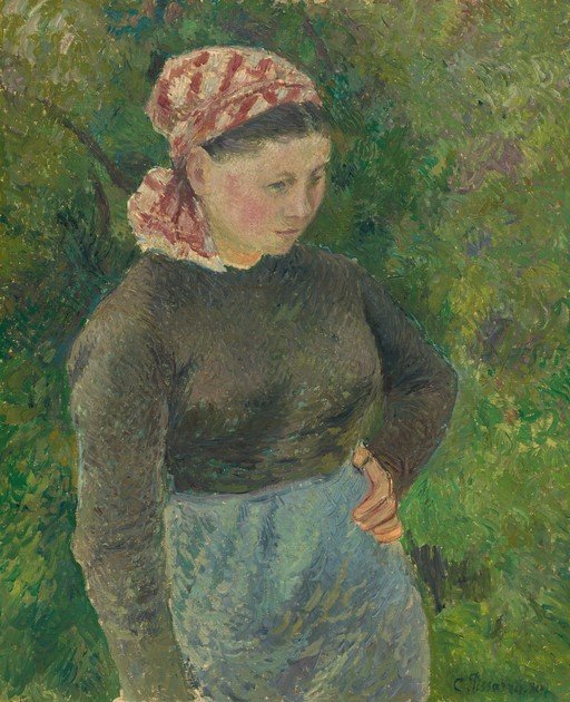 Young Woman in a Garden