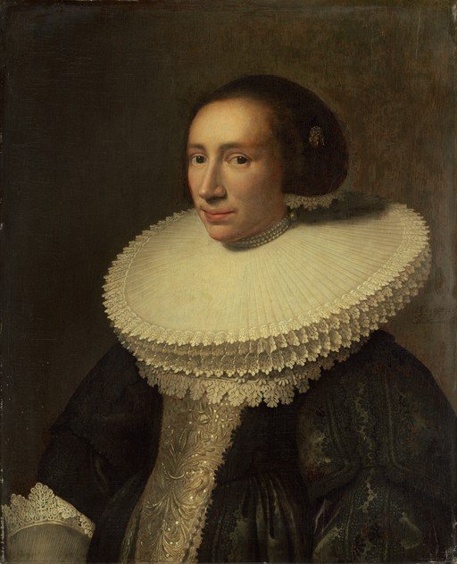 Portrait of a Woman with a Large Ruff