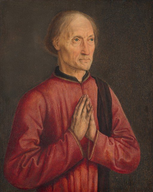 Portrait of a Man in Prayer