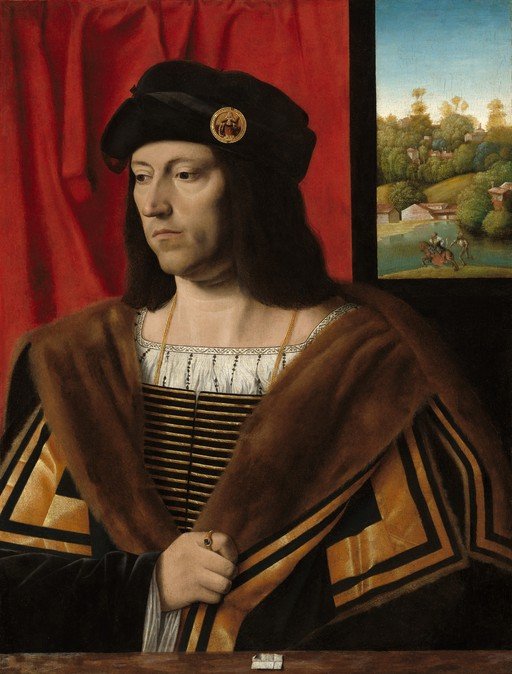 Portrait of a Man in Rich Attire