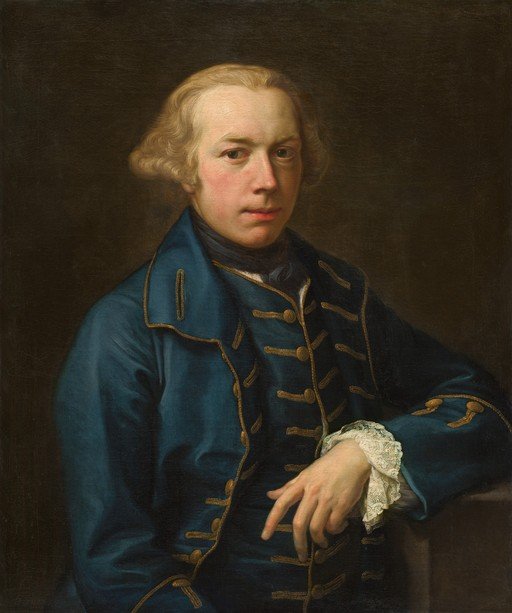Portrait of a Gentleman in a Blue Coat