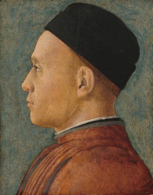 Portrait of a Man in Profile