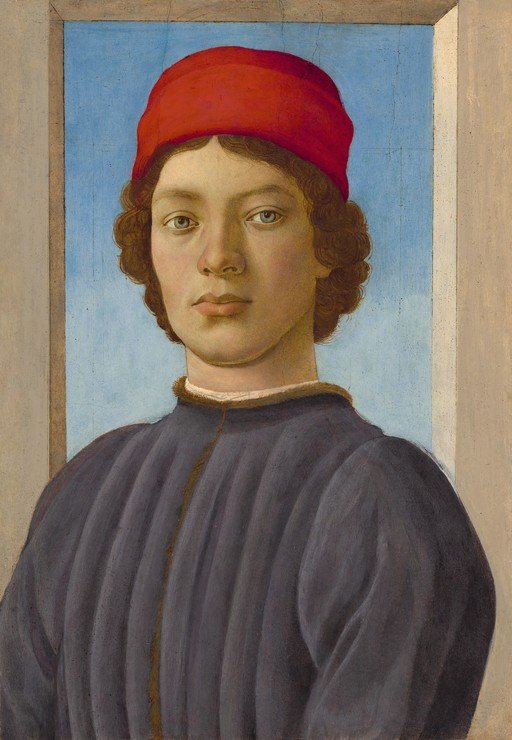 Portrait of a Young Man in a Red Cap