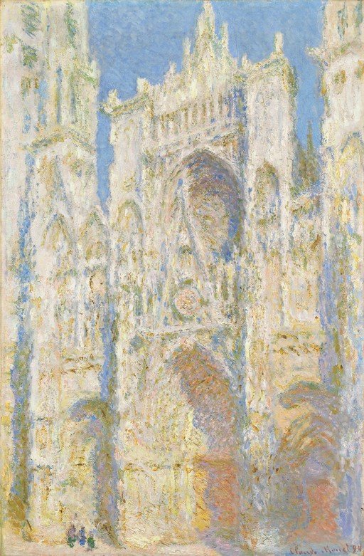 Rouen Cathedral, Full Sunlight