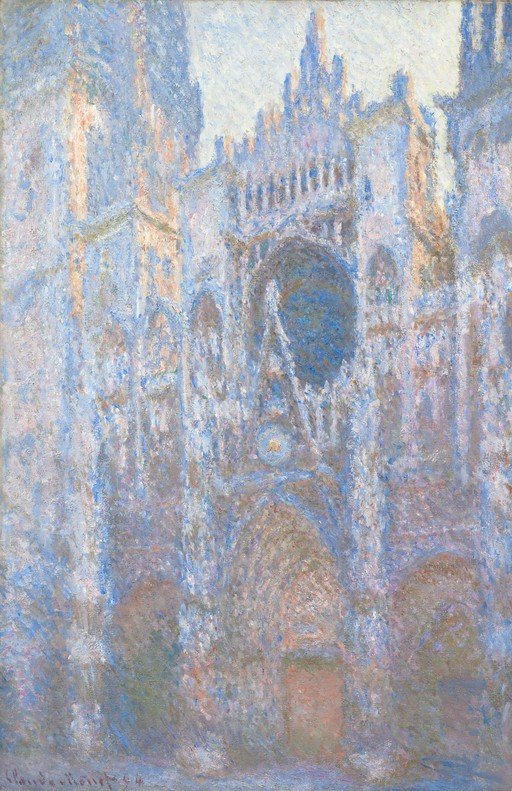 Rouen Cathedral, Facade (Morning Light)