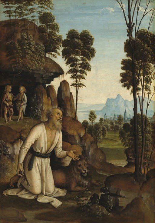 Saint Jerome and the Lion