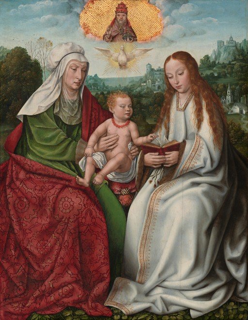 Madonna and Child with Saint Anne and the Holy Spirit