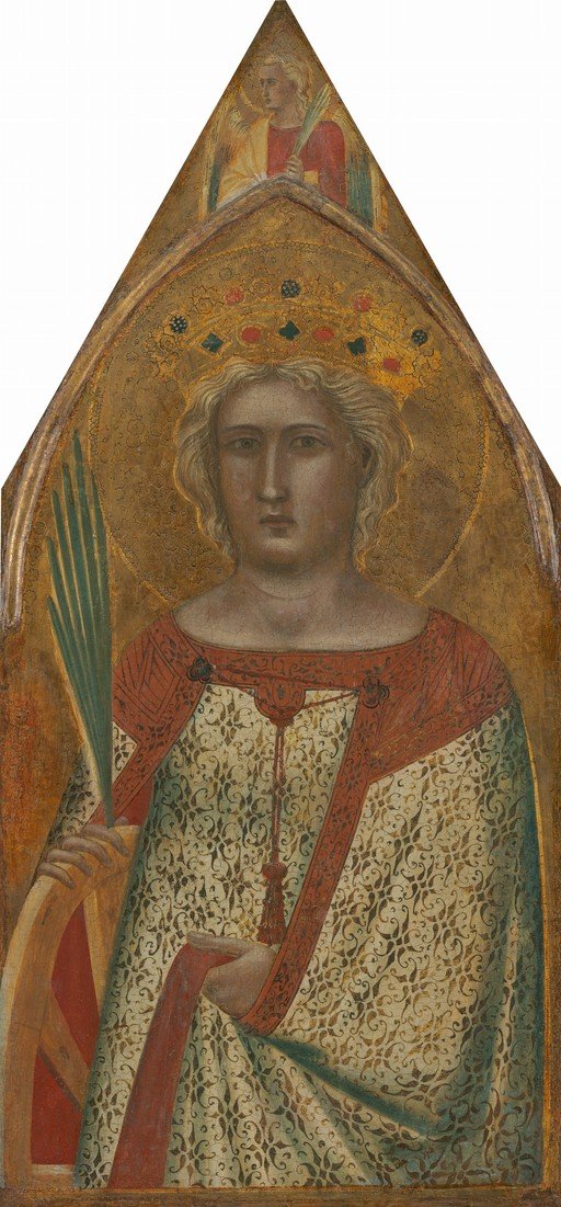 Saint Holding Palm Branch