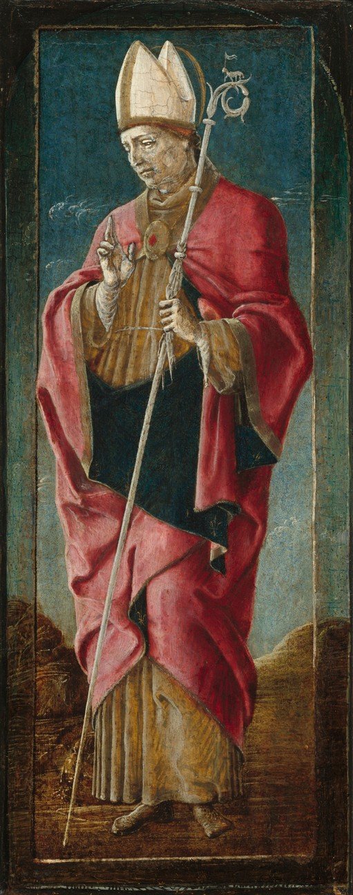 Saint Bishop with Crozier