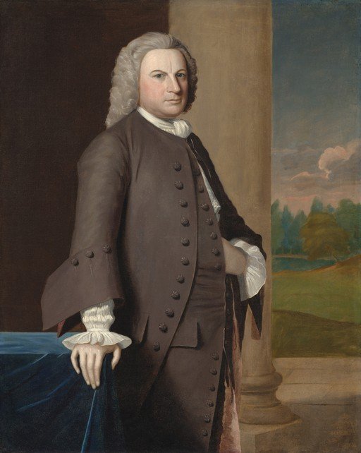 Portrait of a Gentleman in Colonial Attire