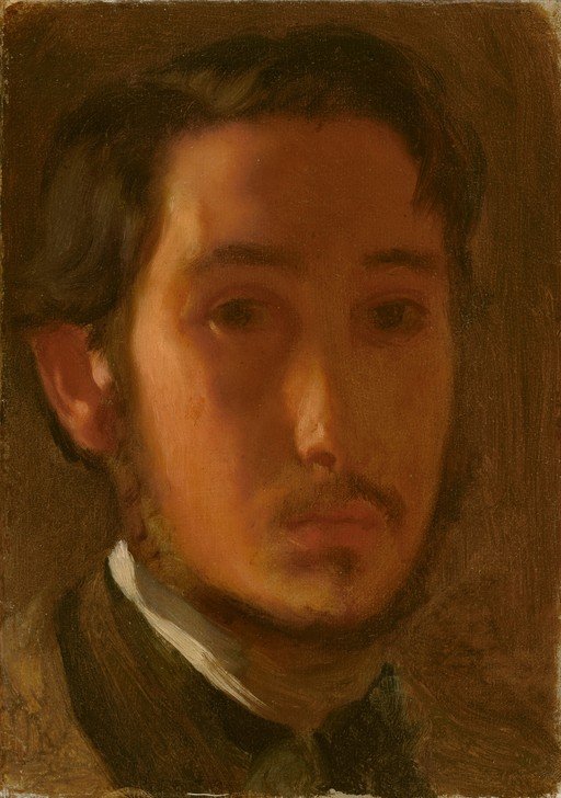 Self-Portrait of a Young Man with Moustache