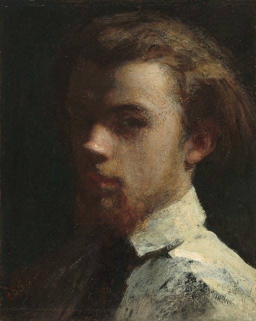 Self-Portrait of a Young Man with Beard