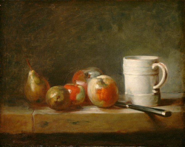 Still Life with Fruit and Mug
