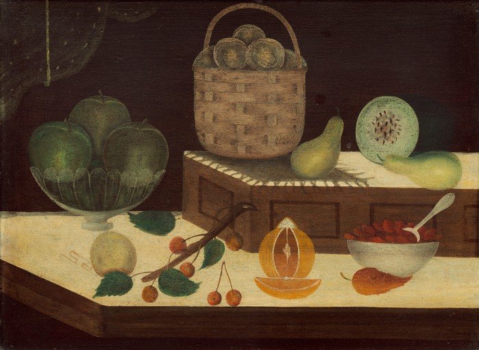 Still Life with Fruit and Basket