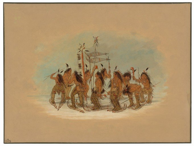 Native American Snowshoe Dance