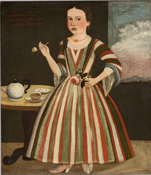 Portrait of Susanna Ffiske, a Young Girl