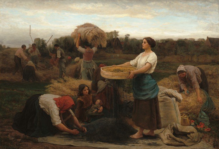 The Gleaners: A Scene of Rural Labor