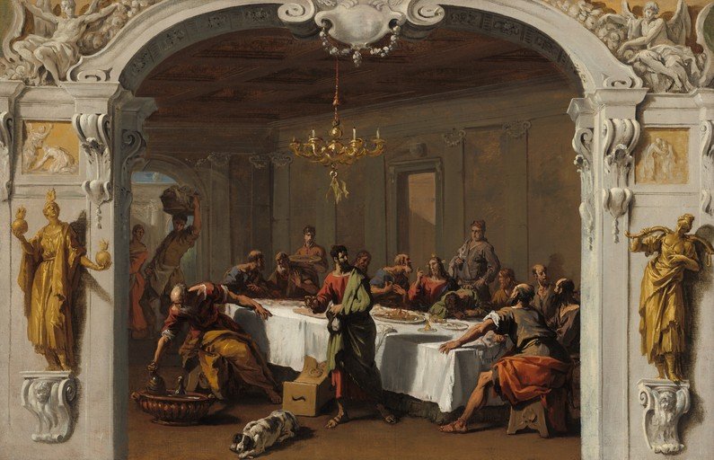 The Last Supper by Tintoretto