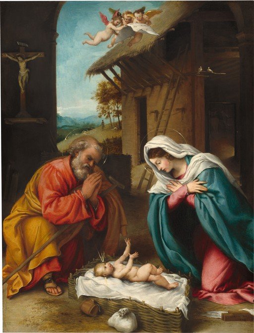 The Nativity by Correggio
