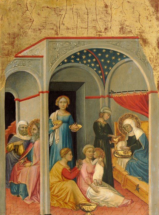 Nativity Scene with Figures and Architectural Elements