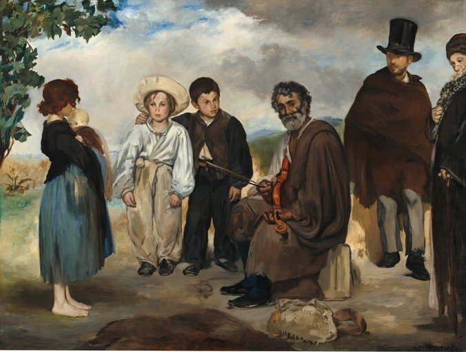 Gypsy Musicians and Spectators