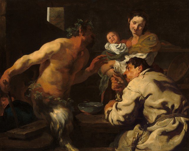 Satyr and Peasant Family
