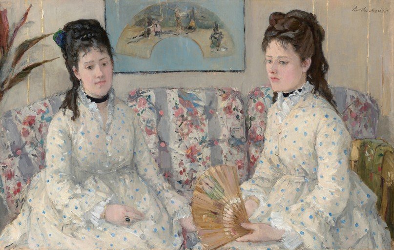 Berthe Morisot's "The Sisters" Captures Intimate Victorian Moment