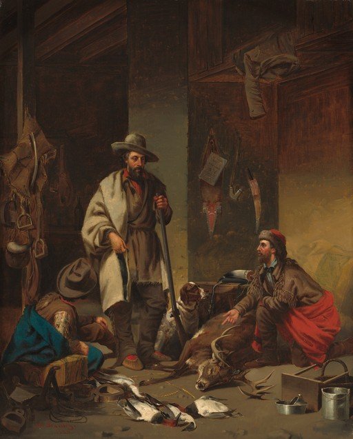 Frontier Hunters Displaying Their Game