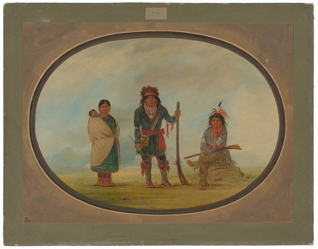 Native American Family Portrait