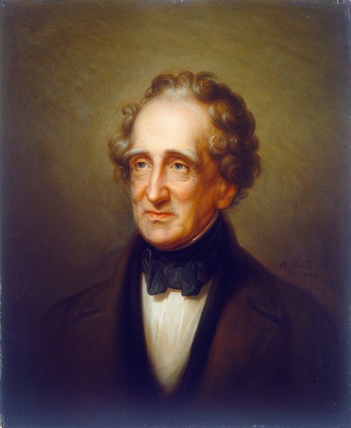 Portrait of a Gentleman with Curly Hair