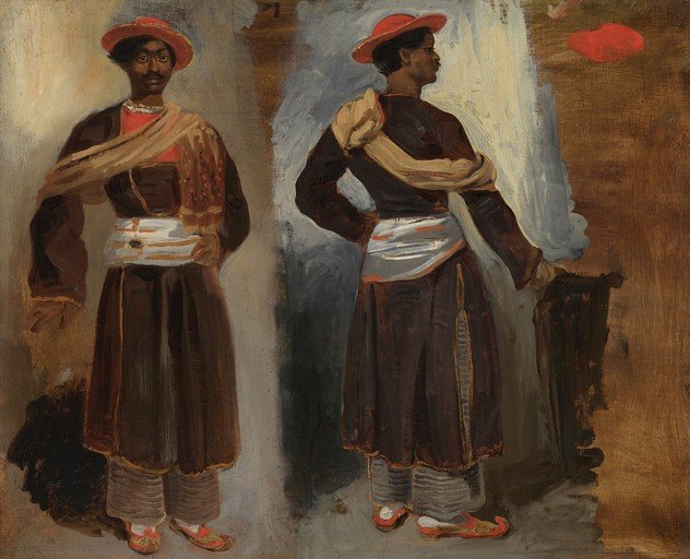 Two Men in Traditional Attire