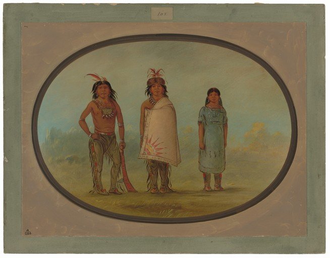 Native American Family Portrait