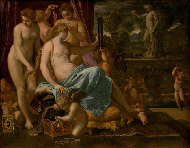 Venus at Her Toilet