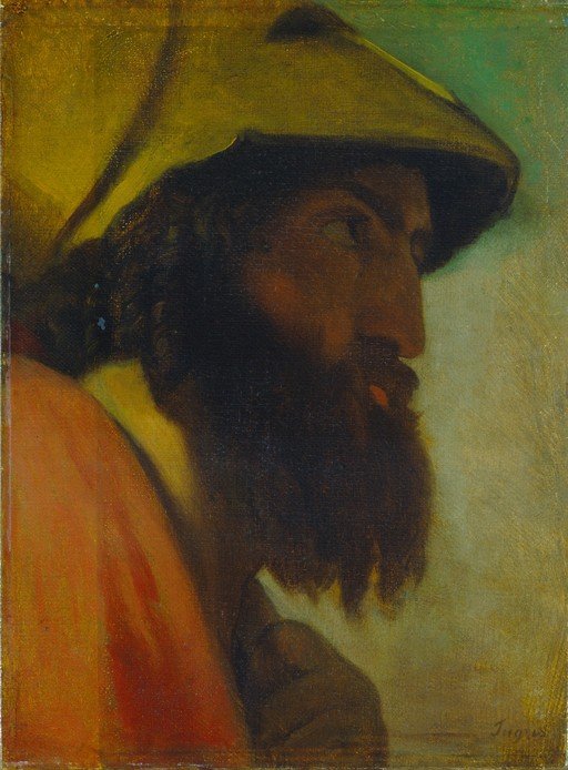 Portrait of a Man with a Beard and Hat