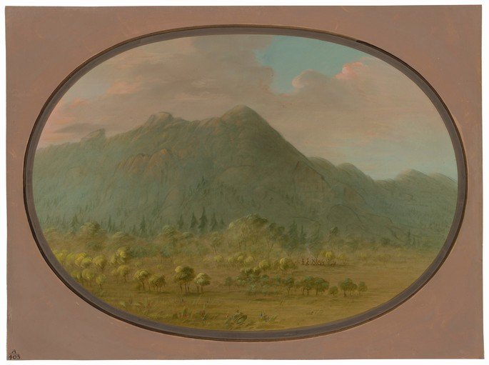 Mountain Landscape with Figures