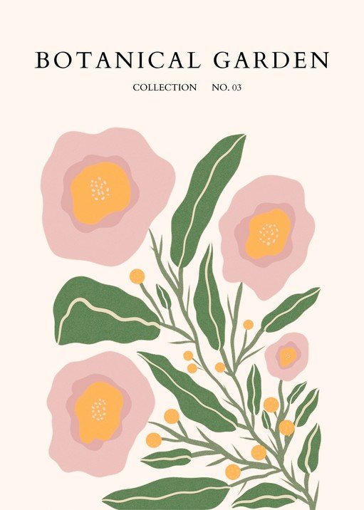 Botanical Garden Collection No. 03 Poster